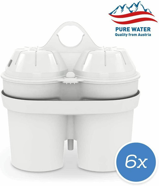 BWT 814561 Soft Filtered Water-Pack Economical 6-Water for Filtering Jars, Fi...