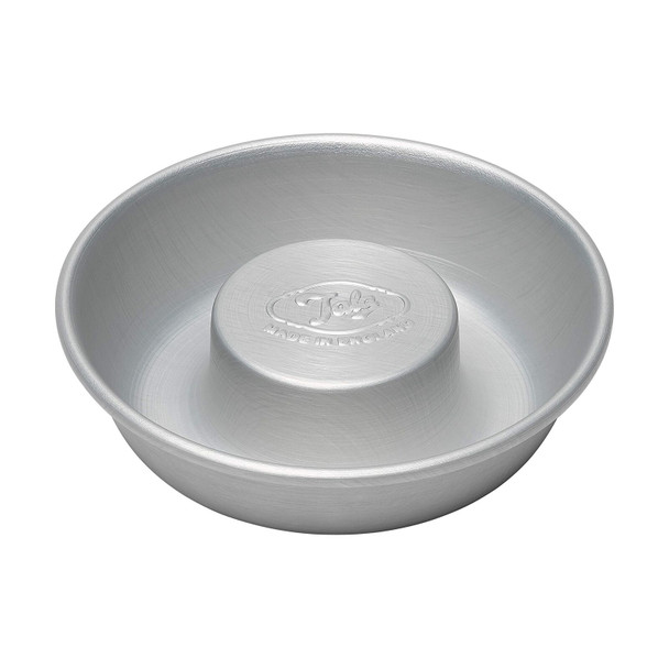 Tala Performance Silver Anodised 10cm / 4" Mini Savarin, Robust Aluminium, Made in England, Superior Even Heat Distribution, Easy Release, Fridge and Freezer Safe