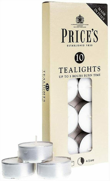 Prices Tea Lights Pack of 10