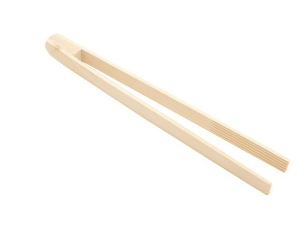 Chefaid Cp47 Kitchen Tongs Wooden