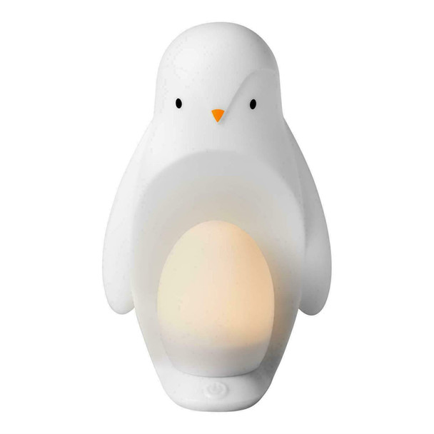 Tommee Tippee 2-in-1 Portable Penguin Nursery Night light with Portable Egg Light, Adjustable Brightness, USB-Powered