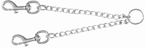 Trixie Chromed Twin Chain Coupler, 60 cm x 4 mm