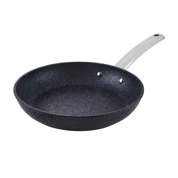 Tower Trustone Induction Frying Pan, Non Stick, Easy to Clean, Dishwasher Safe, Violet Black, 24 cm
