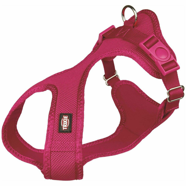 Trixie Soft Dog Harness, 35-60 cm x 20 mm, Fuchsia