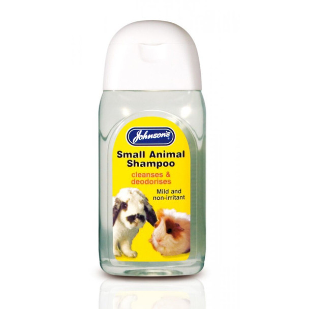 Johnsons Veterinary Products Small Animal Cleansing Shampoo, White, 125 ml