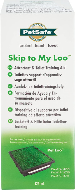 PetSafe Skip To My Loo Attractant and Toilet Training Aid, 125 ml, Easy, Fast Training