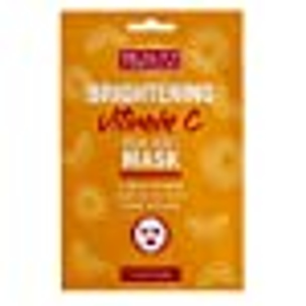 BEAUTY FORMULAS BRIGHTENING VITAMIN C FACIAL MASK, Orange