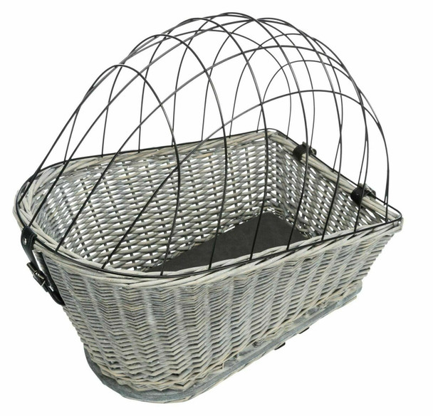 Trixie 2818 Bicycle Basket with Grille 50 × 41 × 35 cm