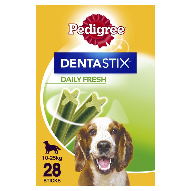 Pedigree Dentastix Fresh 28 Sticks (Pack Size: Medium Dog)