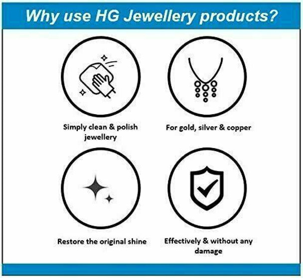 HG gold & jewellery shine cloth