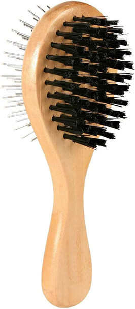 Wooden brush, double sided, 5 � 22 cm