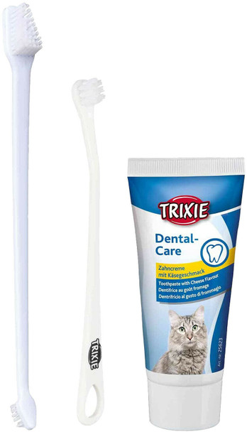 Trixie Dental Hygiene Set, Cats