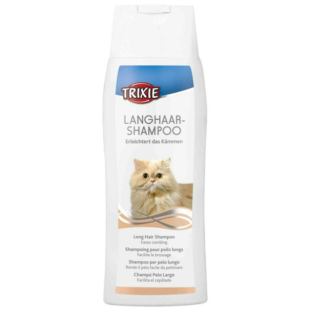 Trixie Cat Shampoo for Long Hair,250 ml (Pack of 1)