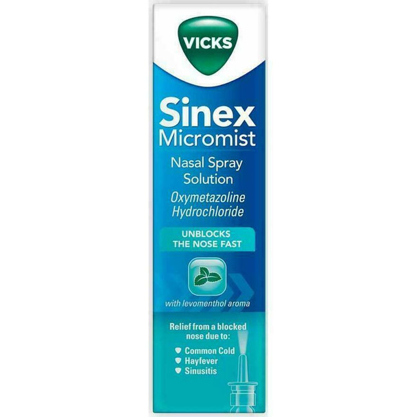 vicks sinex micromist 15ml