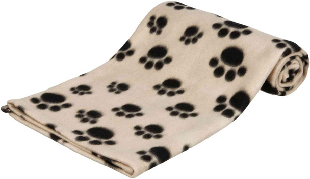 Trixie Beany Fleece Blanket, 100 ﾗ 70 cm, Black