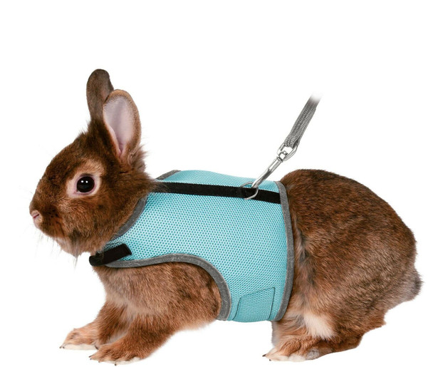 Trixie 61513 Harness for Small Animals for Rabbits Nylon 14 - 19 cm / 25 - 32 cm (Assorted Colors)