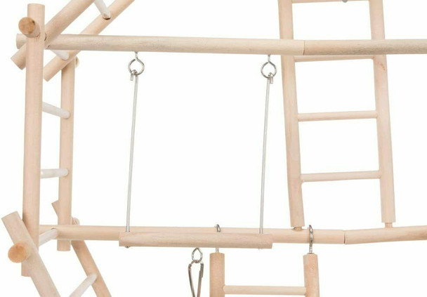 Trixie 5659 Wooden Ladder Playground 44 × 44 × 16 cm