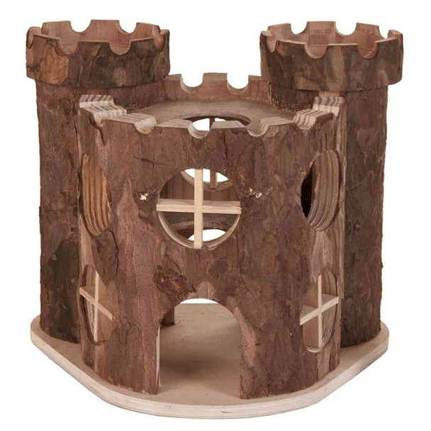 Trixie 6168 Natural Living Matti Play Castle 17 × 15 × 12 cm