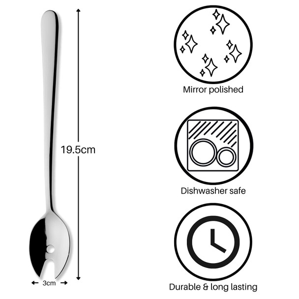 Grunwerg OFWDR/C Olive Fork, Stainless Steel