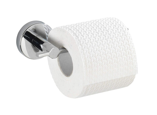 Wenko 22322100 Chrome Toilet Roll Holder Die-Cast Zinc 7 x 15.5 x 6 cm
