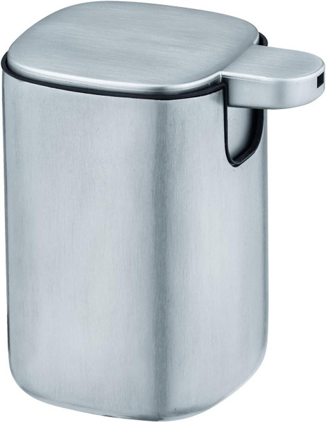 Wenko Hunter Liquid Pump Soap Dispenser Capacity 0.24 L, Matt Stainless Steel