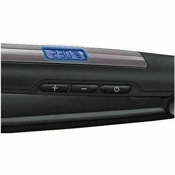 Remington Pro-Ceramic Extra Wide Plate Hair Straighteners for Longer Thicker Hair, Digital Temperature Control - S5525, Black