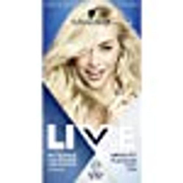 Schwarzkopf LIVE Colour Plus Lift, Long-Lasting Permanent Red Hair Dye, Lightens Up To 3 Levels- Deep Red L75