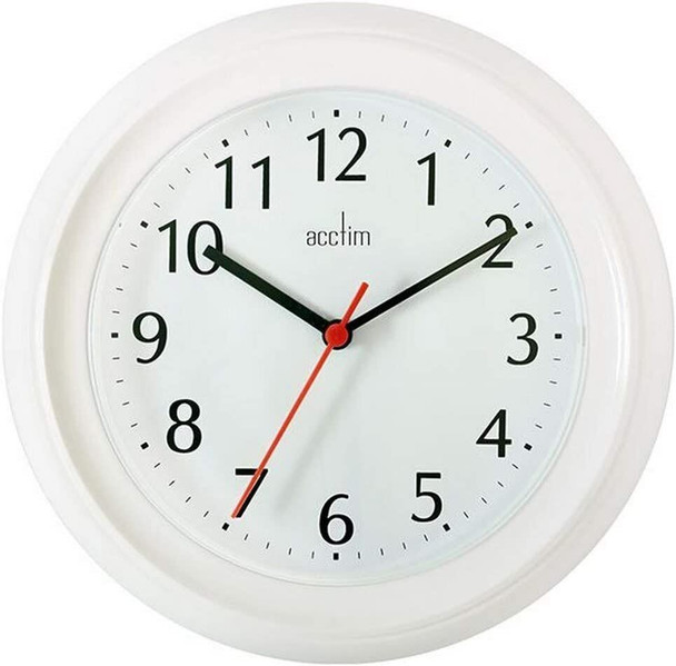 Acctim Wycombe Kitchen Wall Clock Quartz Arabic Numerals Blue 22cm 21419