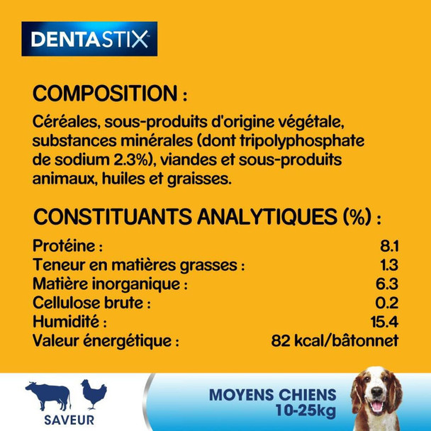 Pedigree Dentastix Daily Oral Care Medium Dog 56 Sticks, 1.44kg