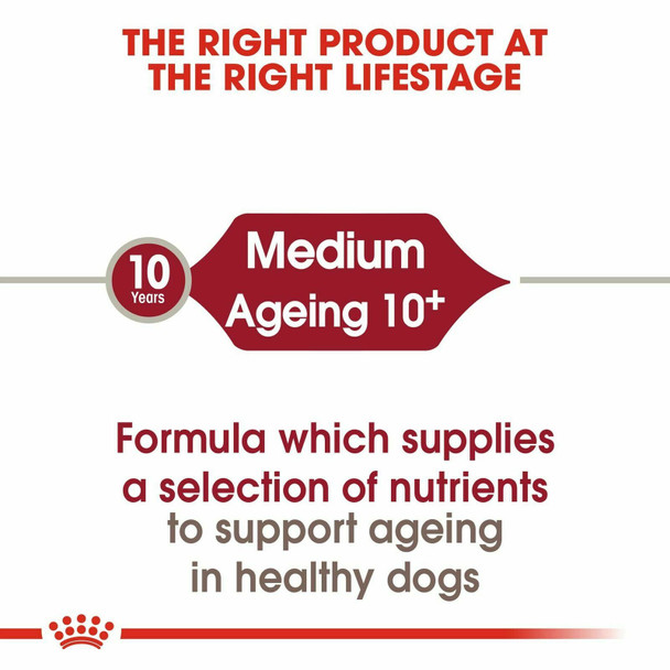 Royal Canin Dog Food Medium Ageing 10+ 3kg