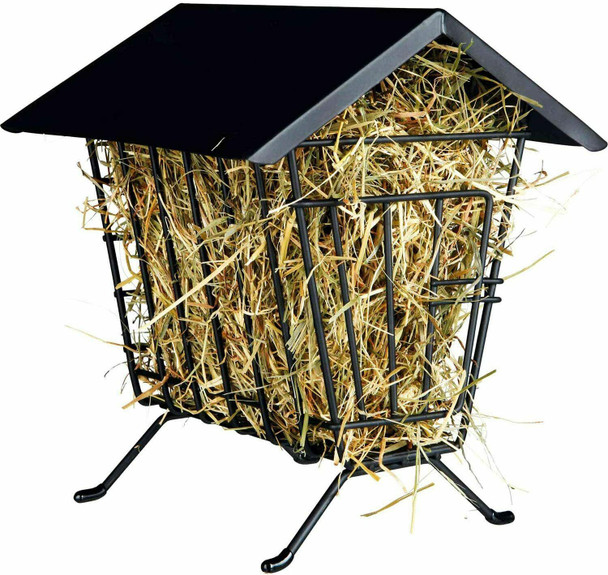 Trixie -Standing Hay Manger, Black