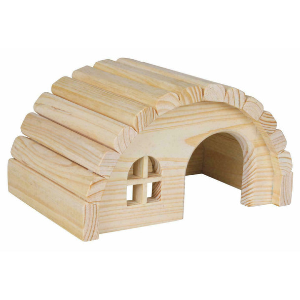 Wooden Nissan House Hut for Hamsters or Gerbils