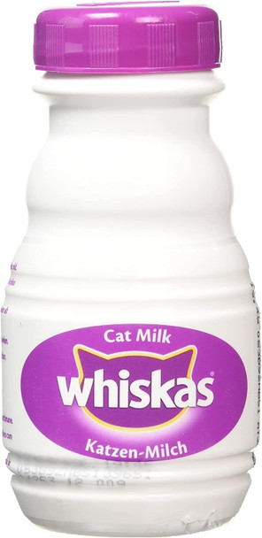 Whiskas Milk Cat Treats for Kitten, 3 Packs (3x200ml)