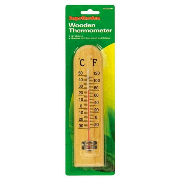 Wooden Thermometer