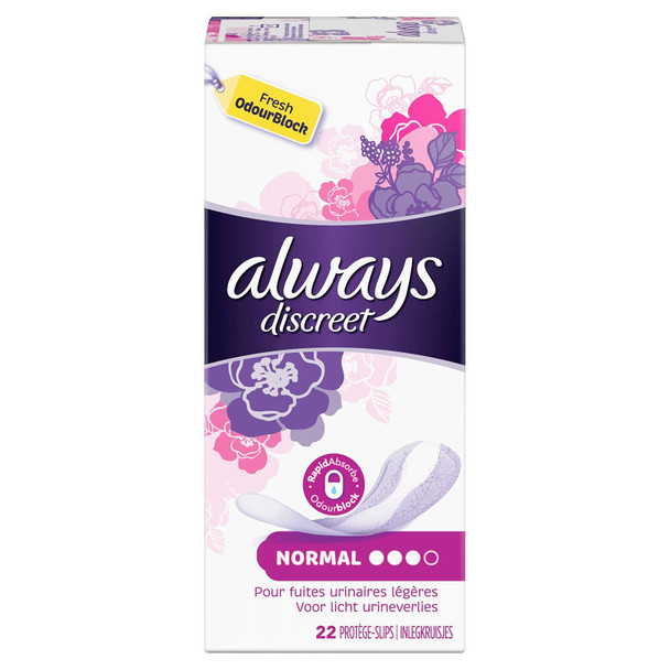 Always Dailies Liner 2Go Scent