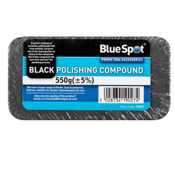 Bluespot 19027 Black Polishing Compound (550G)
