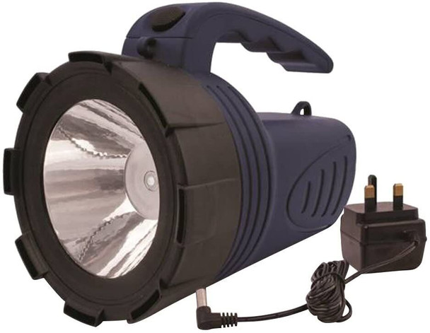 AP Torches Rechargeable Spotlight A51074 with 90 Lumens/4V, Plastic Bodied