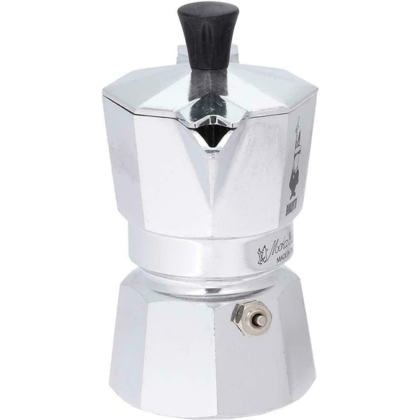 BIALETTI Aluminum Coffee Maker Moka Express Cups 1 Kitchen Breakfast