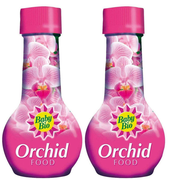 2 x Baby Bio Orchid Food Feed Fertilizer 175Ml