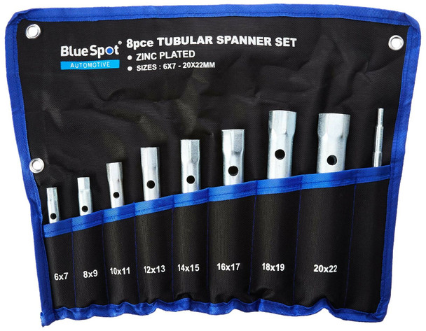 Blue Spot 04308 8 Piece Tubular Spanner Set