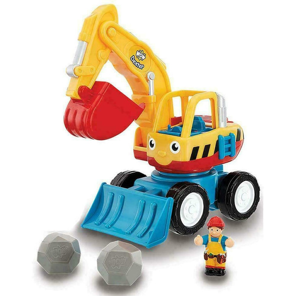 WOW Toys 01027 01027Z Dexter The Digger, Multicolored