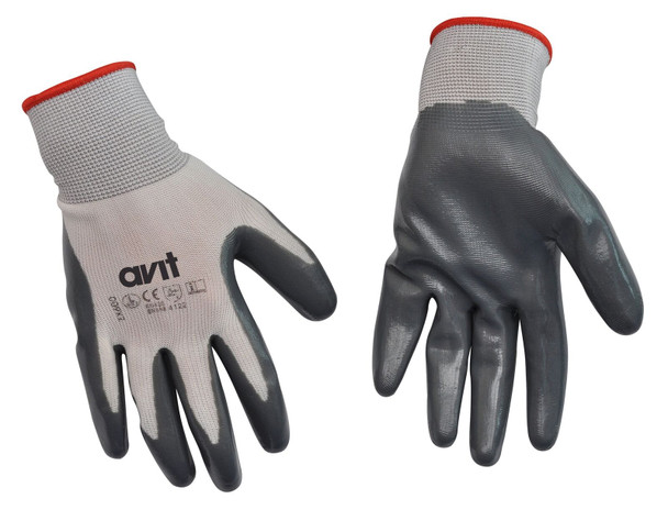 Avit Nitrile Coated Gloves L