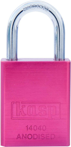 Kasp K14040BLAD 40 mm Aluminium Pad Lock - Black-P