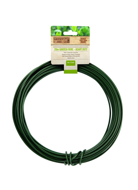 Gardman 14050 Gardener's Mate Garden Wire - Heavy Duty, Green