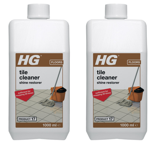 2 X Shine Restoring Tile Cleaner - The Stone Cleaner That Makes Your Tiles Shine