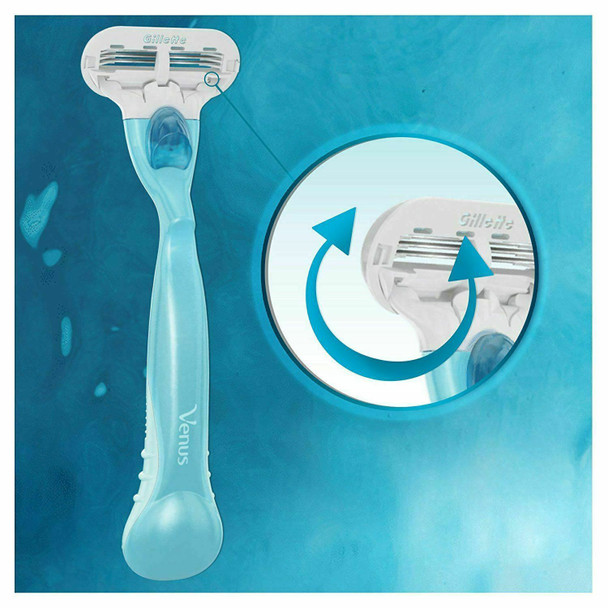 GILLETTE VENUS POUR ELLE RICAMBI 4 Pc. IMPORT