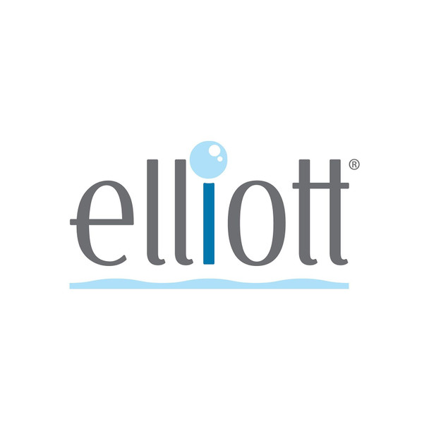 Elliott Flat Microfibre Mop Refill, High Absorbancy, Chemical Free Cleaning, 100% Polyester, 42cm in Length