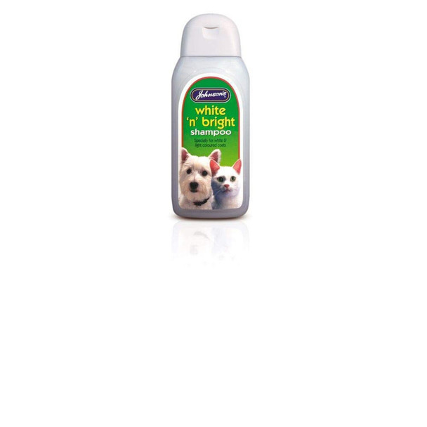 Johnsons White 'n' Bright Dog Shampoo 200ml