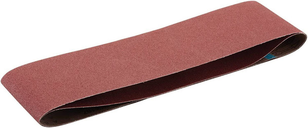 Draper 09411 Cloth Sanding Belt, 150 x 1220mm, 80 Grit (Pack of 2), Red, One Size