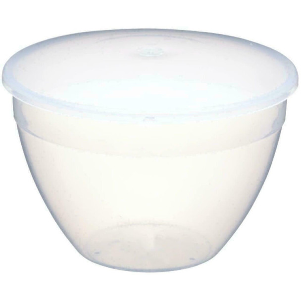 KitchenCraft KCPUD2 Plastic Pudding Basin with Lid, Medium-Large, 1.1 Litre (2 Pint)